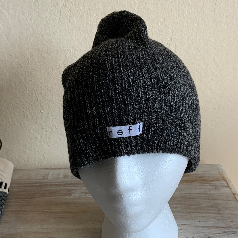 Neff Charcoal Knit Beanie